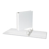 Slant-ring View Binder, 3 Rings, 2" Capacity, 11 X 8.5, White