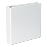 Slant-ring View Binder, 3 Rings, 2" Capacity, 11 X 8.5, White