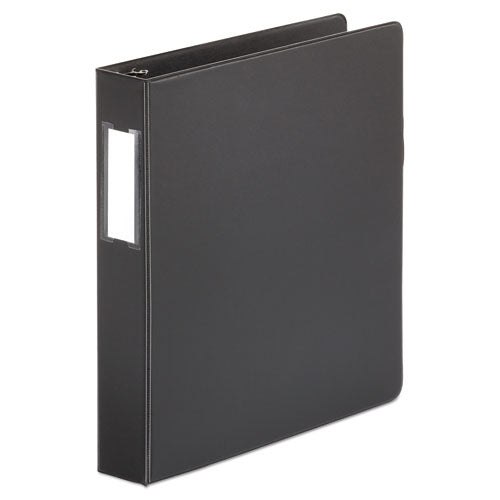 Deluxe Non-view D-ring Binder With Label Holder, 3 Rings, 1.5