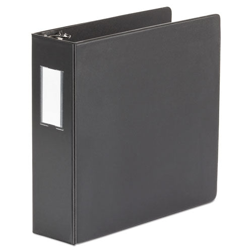 Deluxe Non-view D-ring Binder With Label Holder, 3 Rings, 3