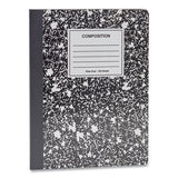 Composition Book, Wide-legal Rule, Black Marble Cover, 9.75 X 7.5, 100 Sheets