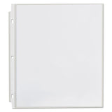Standard Sheet Protector, Standard, 8 1-2 X 11, Clear, 200-box