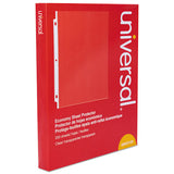 Standard Sheet Protector, Economy, 8 1-2 X 11, Clear, 200-box