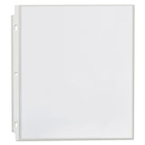 Top-load Poly Sheet Protectors, Standard Gauge, Letter, Clear, 50-pack