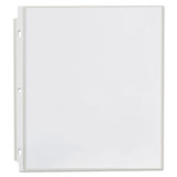 Top-load Poly Sheet Protectors, Std Gauge, Nonglare, Clear, 50-pack