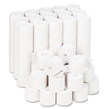 Impact And Inkjet Print Bond Paper Rolls, 0.5" Core, 2.25" X 165 Ft, White, 100-carton