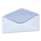 Business Envelope, #10, Commercial Flap, Gummed Closure, 4.13 X 9.5, White, 500-box