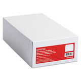 Business Envelope, #6 3-4, Square Flap, Gummed Closure, 3.63 X 6.5, White, 500-box