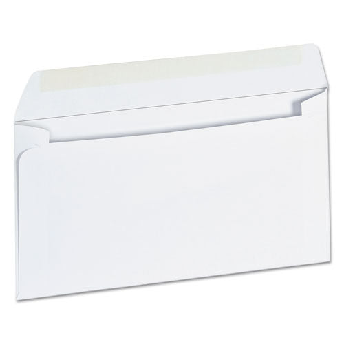 Business Envelope, #6 3-4, Square Flap, Gummed Closure, 3.63 X 6.5, White, 500-box