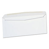 Business Envelope, #10, Square Flap, Redi-seal Closure, 4.13 X 9.5, White, 500-box