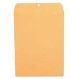 Kraft Clasp Envelope, #90, Square Flap, Clasp-gummed Closure, 9 X 12, Brown Kraft, 100-box