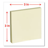 Self-stick Note Pads, 3 X 3, Assorted Pastel Colors, 100-sheet, 12-pack