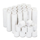 Impact And Inkjet Print Bond Paper Rolls, 0.5" Core, 2.25" X 126 Ft, White, 100-carton