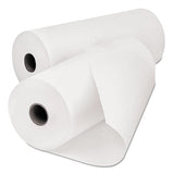 Direct Thermal Printing Fax Paper Rolls, 0.5" Core, 8.5" X 98ft, White, 6-pack