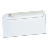Peel Seal Strip Business Envelope, #6 3-4, Square Flap, Self-adhesive Closure, 3.63 X 6.5, White, 100-box