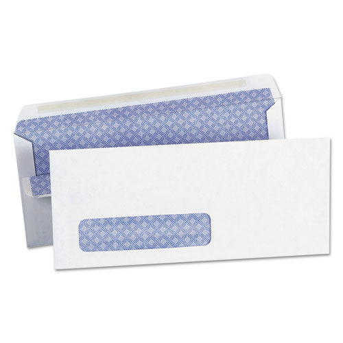 Self-seal Business Envelope, #10, Square Flap, Self-adhesive Closure, 4.13 X 9.5, White, 500-box