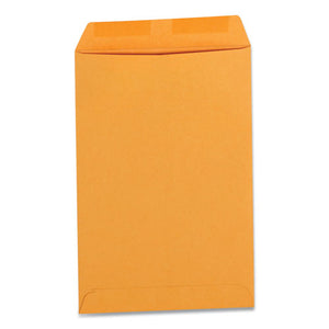 Self-stick Open-end Catalog Envelope, #1, Square Flap, Self-adhesive Closure, 6" X 9", Brown Kraft, 100-box