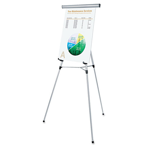 3-leg Telescoping Easel With Pad Retainer, Adjusts 34