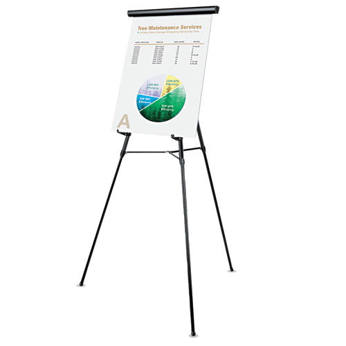 3-leg Telescoping Easel With Pad Retainer, Adjusts 34