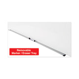 Frameless Magnetic Glass Marker Board, 36" X 24", White