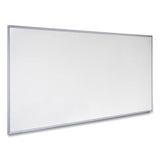 Dry Erase Board, Melamine, 72 X 48, Satin-finished Aluminum Frame