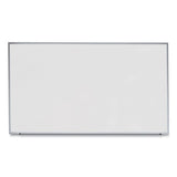 Dry Erase Board, Melamine, 72 X 48, Satin-finished Aluminum Frame
