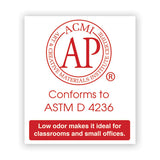 Dry Erase Marker, Broad Chisel Tip, Assorted Colors, 4-set