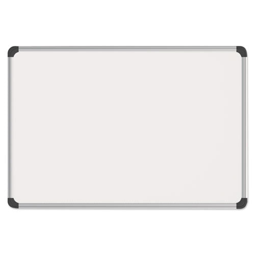 Magnetic Steel Dry Erase Board, 72 X 48, White, Aluminum Frame