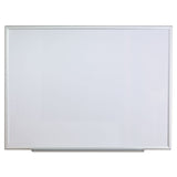 Dry Erase Board, Melamine, 48 X 36, Aluminum Frame