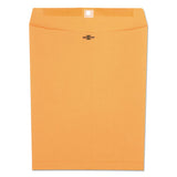 Kraft Clasp Envelope, #97, Square Flap, Clasp-gummed Closure, 10 X 13, Brown Kraft, 100-box