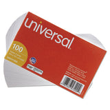 Unruled Index Cards, 3 X 5, White, 100-pack