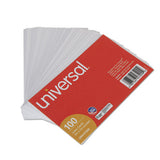 Unruled Index Cards, 3 X 5, White, 100-pack
