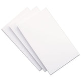 Unruled Index Cards, 4 X 6, White, 500-pack