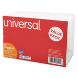 Unruled Index Cards, 4 X 6, White, 500-pack