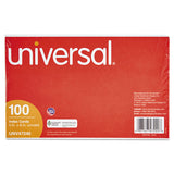 Unruled Index Cards, 5 X 8, White, 100-pack