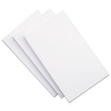Unruled Index Cards, 5 X 8, White, 500-pack