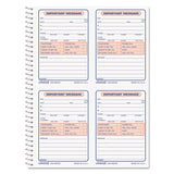 Wirebound Message Books, 5 X 3.38, Two-part Carbonless, 400-set Book