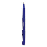 Stick Porous Point Pen, Medium 0.7mm, Blue Ink-barrel, Dozen