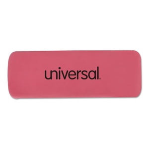 Bevel Block Erasers, Rectangular, Small, Pink, Elastomer, 20-pack