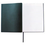 Casebound Hardcover Notebook, Wide-legal Rule, Dark Blue, 10.25 X 7.68, 150 Sheets