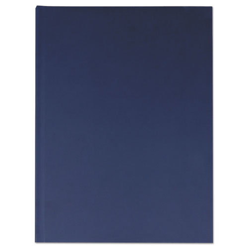 Casebound Hardcover Notebook, Wide-legal Rule, Dark Blue, 10.25 X 7.68, 150 Sheets