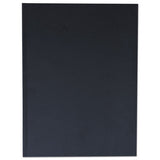 Casebound Hardcover Notebook, Wide-legal Rule, Black Cover, 10.25 X 7.68, 150 Sheets
