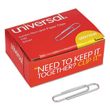 Paper Clips, Small (no. 1), Silver, 100-box