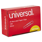 Paper Clips, Small (no. 1), Silver, 100 Clips-box, 10 Boxes-pack