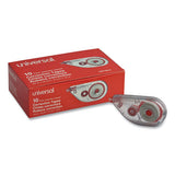 Side-application Correction Tape, Non-refillable, 1-5" X 393", 10-pack