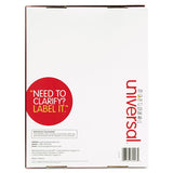 White Labels, Inkjet-laser Printers, 1.33 X 4, White, 14-sheet, 250 Sheets-box