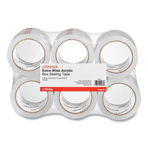 Extra-wide Moving And Storage Packing Tape, 3