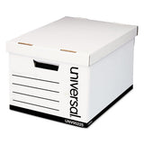 Professional-grade Heavy-duty Storage Boxes, Letter-legal Files, White, 12-carton