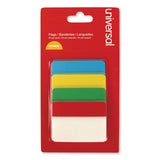 Self Stick Index Tab, 1", Assorted Colors, 100-pack