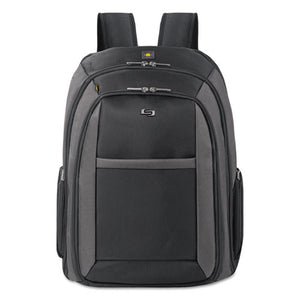 Pro Checkfast Backpack, 16", 13 3-4" X 6 1-2" X 17 3-4", Black